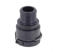Black ABS Heater Hose Connector Fit for chevy 2012-2017 Black | Made of robust ABS plastic, heat resistant, black finish, long lasting durability, free