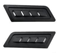 Black ABS Hood Side Air Vent Trim Shark Style for Jimny | Precision molded fit, seamless OEM integration, no gaps, factory-style finish for 2018-2027 models