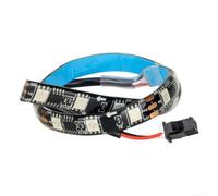 Black ABS LED Lighting for KuKirin M4Max Scooter Body | Increases safety in low-light, clear visibility for riders, secure night travel, protective gear