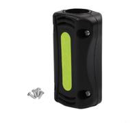 Black Abs Motorcycle Bumper Anti-block For Electric Vehicle Protection With 22mm Fitment Compact Design For Daily Riding Safety
