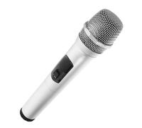 Black Abs Simulation Microphone Prop for Stage Performance
