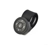 Black ABS Steering Wheel Control Button for Car & GPS Navigation - 7-Function Customizable with Backlit Keys, Vol+/-, Mode, Phone,