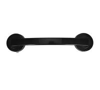 Black ABS Suction Grab Rail for Bathroom Seniors 29 CM | No-drill vacuum mount on smooth tiles or glass, adds steady support by bath or toilet, doubles as a towel bar