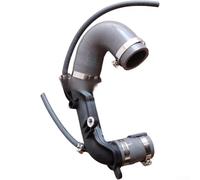 Black ABS Turbo Intercooler Hose Replacement Compatible with for Renault for Kangoo & for Clio Mk3 for Dacia Logan 1.5 DCI OEM 8200248529 & 8200770644