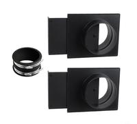 Black Abs Ventilation Duct Connector 100mm For Collector Or Dust Extractor Accessories Featuring Three Way Valve For Design To Optimize Suction Power In Woodworking Shop Vacuum Systems With Hose