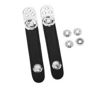 Black Accordion Bellows Straps with Metal Extension Film for Accordion 8.6 cm