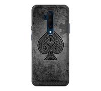 Black Ace Spade Case Cover For OnePlus 7T Pro
