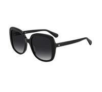 Black Acetate Womans Sunglasses, female, Kate Spade, Sunglasses, Black, 57 MM, Accessories 57 MM