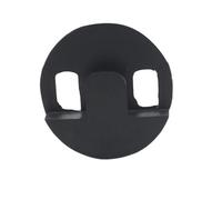 Black Acoustic Rubber 4/4 3/4 Violon Mute Double Bass Black Two Hole Violin Part Accessories