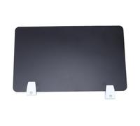 Black Acrylic Desk Divider 50x30 cm Office Partit Panel for Wortats Exam Shield Practical Noise Reduct for Enhanced and Productivi