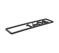 Black Acrylic House Number Sign for Doors and Mailboxes | Modern Sleek Plaque, Smooth Shiny Finish, Quick Install, Suited to Hotels, Offices, Apartments