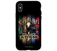 Black Adam, Cyclone, Hawkman, Dr. Fate, And Atom Smasher Case for iPhone X/XS
