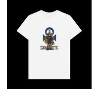 Black Adam Dr. Fate White Unisex T-Shirt Black Adam White L