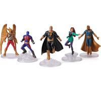 Black Adam Playset Box 5 Figure 6Cm Justice Society Heroes Dc Comics Spin Master