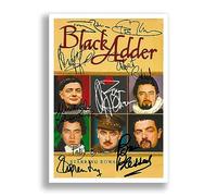Black Adder Cast Signed Autograph A4 Poster Photo Print TV Show Series Season Framed DVD Boxset Blackadder Memorabilia Gift (POSTER ONLY)