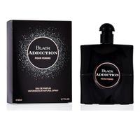 Black Addiction 80ml Eau de Parfum for Women - Long Lasting Luxury Fragrance, Elegant Gift Perfume for Her, Sensual Sweet, Floral & Woody Scent, Premium Perfume Gift for women (Floral)