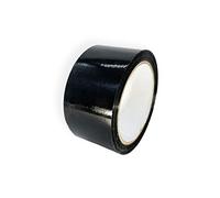 Black Adhesive Packaging Tape 48 mm x 66 Meters, 2 inch x 72 yrd (Pack of 6)