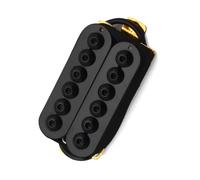Black Adjustable Metal Double Coil Electric Guitar Bridge Pickups Guitar Replacement Parts Pickups Set