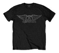 Black Aerosmith Classic Logo Official Unisex T-Shirt