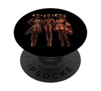 Black African American Cowgirl Western Country Texas Rodeo PopSockets Adhesive PopGrip
