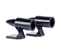 Black Air Powered Ultrasonic Anti Game Animal Car Device Deer Boar Self Adhesive