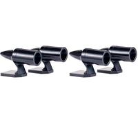 Black Air Powered Ultrasonic Anti Game Animal Car Device Deer Boar Self Adhesive (Pack of 2)