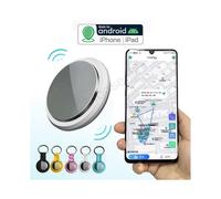 (Black-Airtag) Smart Airtag Bluetooth GPS Tracker Work with Android&iOS System Air Tag Tracker Mini Locator Pet Key Finder