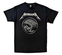Black Album Poster T-Shirt metallica Black XL