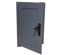 Black Aluminium Access Panel - Inspection Hatch Revision Door - Access Panel, Fuse Box Cover, Ceiling Panels & Loft Hatch，Flush Mount Wall Hole Cover(20x40in/51x102cm)