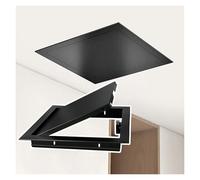 Black Aluminum Access Panel - Custom Sizes for Wall & Ceiling Manhole Access Door Audit Panel for Suspended Ceilings 11.8x15.7in / 30x40cm & Easy Install