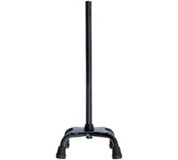 Black Aluminum Alloy Cane Tips for Pole and Crutch Replacement
