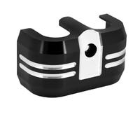 Black Aluminum Ignition Coil Cover Compatible With Motorcycle Models Softail Breakout Fat Boy Street Bob Deluxe Fat Bob FLHC FLSB FXLR 2018 2023 Universal Fit(Black Coil Cover)