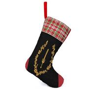Black American Heritage Flag Personalized Christmas Stockings Hanging Sequin Xmas Stocking for Tree Holiday Party Decor