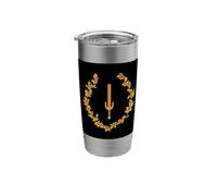 Black American Heritage Flag Stainless Steel Insulated Tumbler