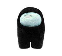 (Black) Among Us Soft Plush Toy - 10cm