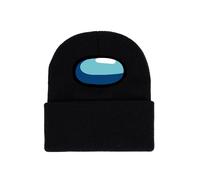 (Black) Among Us Unisex Winter Knitted Beanie Hat Warm Cap