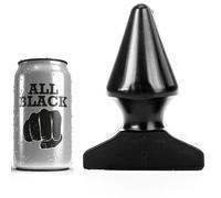 Black anal plug 17 centimeters, Width 125 mm, Length 180 mm, Depth 80 mm, Department Couple, Poids 0.700 Kg, Color Black