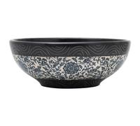 Countertop Basin Bathroom Sink Wash Basin Vessel Sink Round Ceramic vidaXL