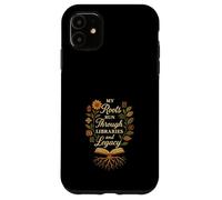 Black And Booked Afro Literary Pride Book Club Culture Case for iPhone 11