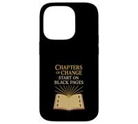 Black And Booked Afro Literary Pride Book Club Culture Case for iPhone 14 Pro