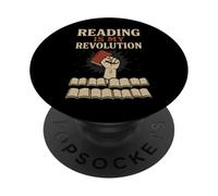 Black And Booked Afro Literary Pride Book Club Culture PopSockets Adhesive PopGrip