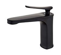 Black and d Basin Faucet - Hot & Cold Sink Mixer Tap for Bathroom, Brass a C (Nero) - Modern Kitchen & Bath Accessory