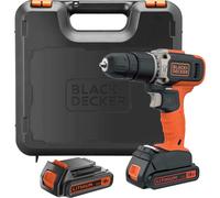 Black and Decker BCD003C 18v Cordless Combi Drill 2 x 1.5ah Li-ion Charger Case
