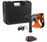 Black and Decker BCD900 18v Cordless SDS Plus Hammer Drill 1 x 2ah Li-ion Battery Charger Case