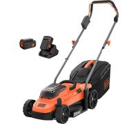 Black and Decker BCMW3336 36v Cordless Rotary Lawnmower 330mm 2 x 2ah Li-ion Charger