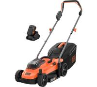 Black & Decker BCMW33362L1-GB lawn mower Push lawn mower Battery Black, Orange