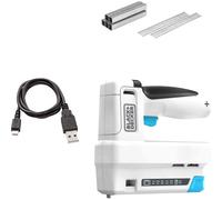 Black and Decker BCN115 3.6v Cordless Stapler and 18 Gauge Brad Nailer 1 x 1.5ah Integrated Li-ion USB Charger No Case