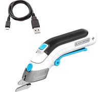 Black and Decker BCSC115 3.6v Cordless Scissors 1 x 1.5ah Integrated Li-ion USB Charger No Case
