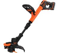 Black and Decker BCSTR918 18v Cordless Resin Blade Grass Trimmer 280mm 1 x 2ah Li-ion Charger