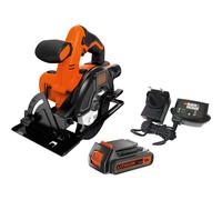 Black+Decker 18V Li-Ion Powerconnect 140mm Cordless Circular Saw (1 X 1.5Ah) - Bdccs18C1-Gb
